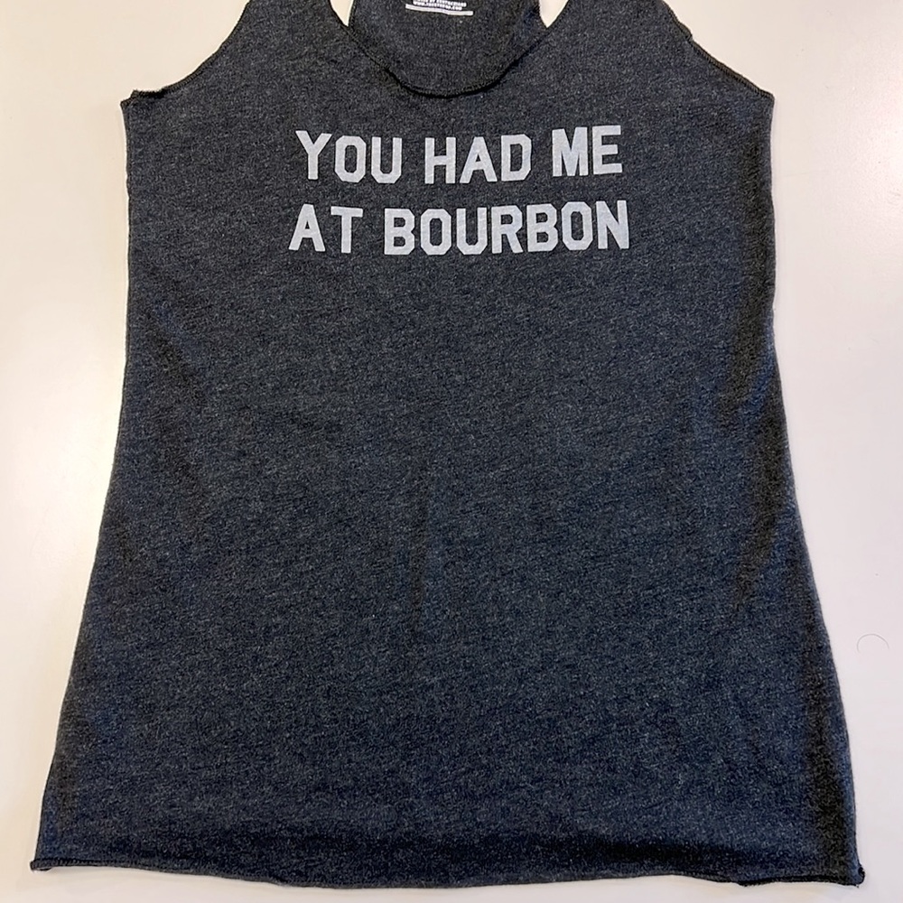 Bourbon themed racerback tank top - Picture 3 of 10